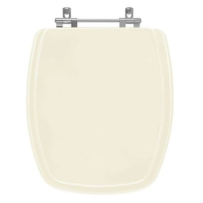 Assento Sanitario Poliester Stylus Pergamon (Bege Claro) para vaso Celite