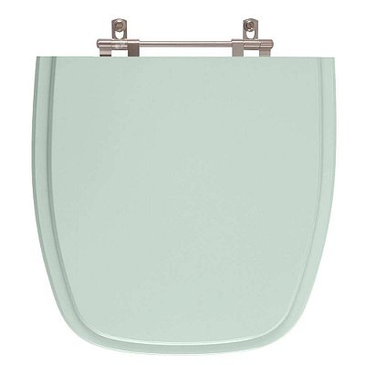 Assento Sanitário Poliester Versato Agua Marinha (Verde Claro) para vaso Celite