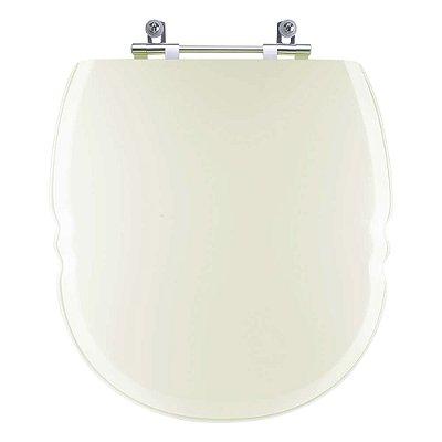 Assento Sanitário Poliester Massima Biscuit (Bege Claro) para vaso Incepa