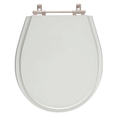 Assento Sanitario Aries Cinza Claro para bacia Eternit 6lpf