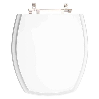 Assento Sanitário Poliéster Arezzo Branco para vaso Japi 1.6gpf 6lpf
