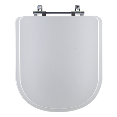 Assento Sanitário Tampa de Vaso Branco Resina Poliester Flox para bacia Fiori