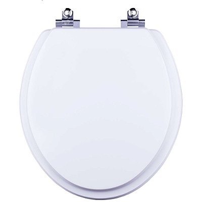 Tampa de Vaso Sanitário com Amortecedor Convencional Oval Branco para Bacia Incepa