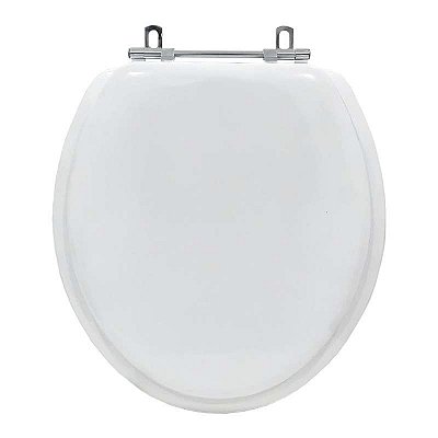 Assento Sanitário Almofadado Oval Branco para vaso Incepa