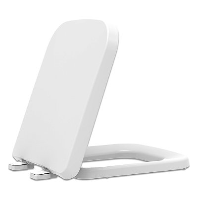 Assento Sanitário Polipropileno Soft Close Misti Branco para vaso Icasa