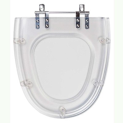 Tampa de Vaso Acrilico Transparente Up para bacia Celite 6lpf