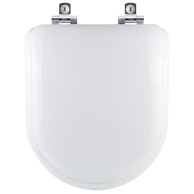 Assento Sanitário Almofadado Soft Close Carrara Branco Para Deca