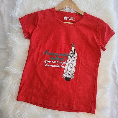Babylook Acaso não sabeis Nossa Senhora de Fátima