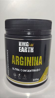 Arginina - King Earth - Ultra Concentrado - 300g