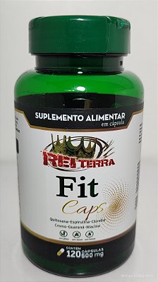 Fit Caps - 120 Cápsulas / 500mg - Rei Terra