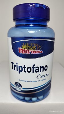 TRIPTOFANO CAPS - 60 CÁPSULAS / 500MG - REI TERRA