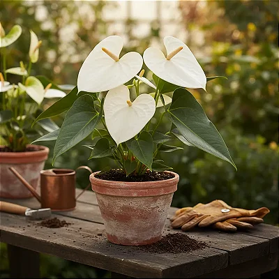 Anturio Branco Gigante