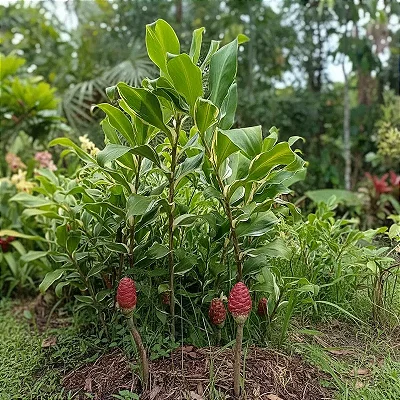 Gengibre Variegatum - 2 Rizomas