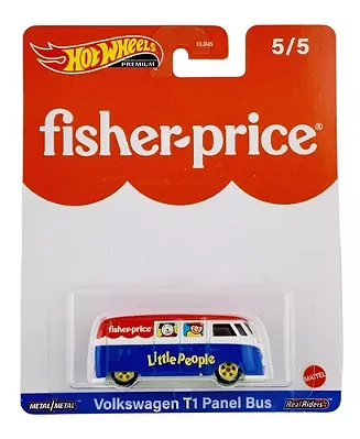 Hot Wheels - Fisher Price Volkswagen T1 Panel Bus