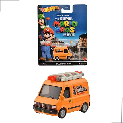Hot Wheels Premium Super Mario - Plumber Van