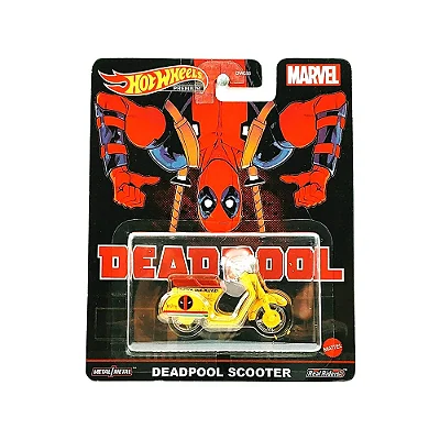 Hot Whels Marvel - Deadpool Scooter