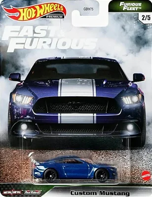 Hot Wheels Velozes & Furiosos - Custom Mustang