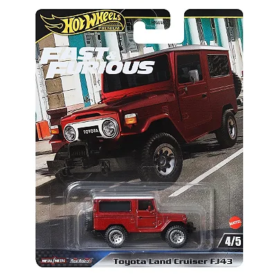 Hot Wheels Velozes & Furiosos - Toyota Land Cruiser FJ43