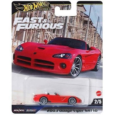 Hot Wheels Velozes & Furiosos - 2003 Dodge Viper SRT 10