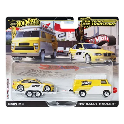 Hot Wheels Team Transport - Bmw M3 + HW Rally Hauler