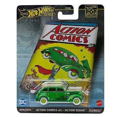 Hot Wheels Pop Culture - Action Comics - Action Sedan Berline