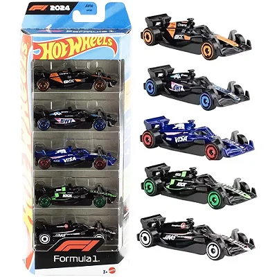 Hot Wheels - Formula 1 Pack 5 Miniaturas