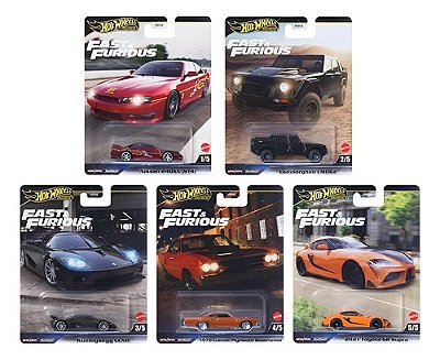 Set Hot Wheels - Fast & Furious - Velozes & Furiosos