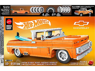Hot Wheels Brick Shop 62 Chevy + Miniatura 1:64