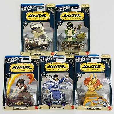 Set Hot Wheels Silver Series - Avatar: O Ultimo Mestre do Ar