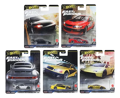 Set Hot Wheels - Fast & Furious - Velozes & Furiosos
