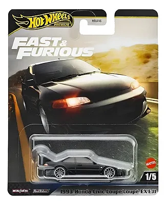 Hot Wheels Fast & Furious - 1993 Honda Civic Coupe EX EJ1