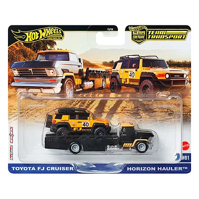 Hot Wheels Team Transport - Toyota FJ Cruiser + Horizon Hauler