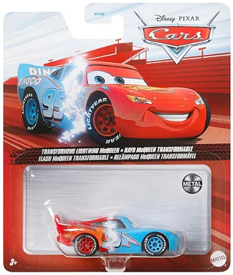 Disney Cars - Relâmpago McQueen Transformável Dinoco
