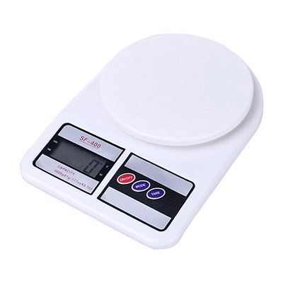 BALANCA DIGITAL DE COZINHA E ALIMENTOS ATE 10KG ALTA PRECISAO QH0157
