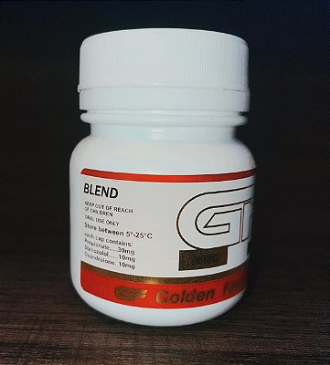 Blend GF 50mg 100caps (30mg Propionato/10mg oxandrolona/10mg Stanozolol)