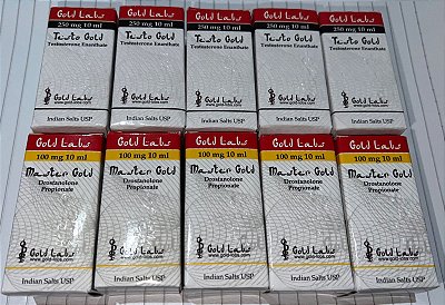 Combo Cutting 10 Produtos (5 Enantato 10ml+ 5 Masteron 10ml))