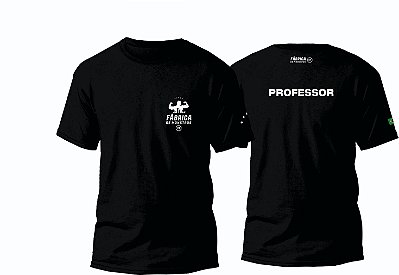 Camiseta Dry-fit PROFESSOR Uniforme Fabrica de Monstros