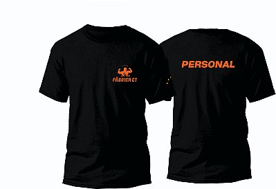 Camiseta Dry-fit PERSONAL TRAINER Uniforme Fabrica de Monstros