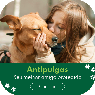 Mini banner antipulgas