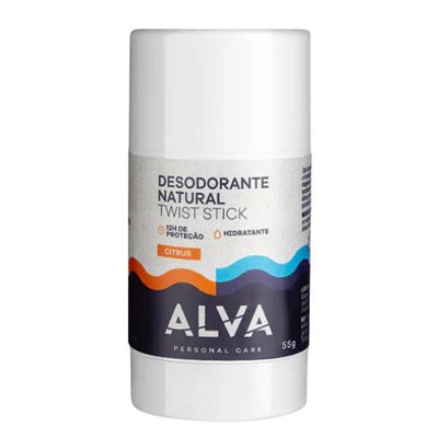 Desodorante Natural em Barra Citrus 55g - Alva