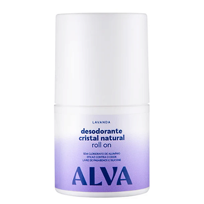 Desodorante Roll on Cristal Natural Lavanda Vegano 50ml