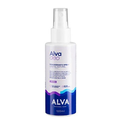 Desodorante Spray Cristal Natural Lavanda Vegano 120ml