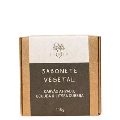 Sabonete Carvão Ativado, Ucuuba e Litsea Cubeba - Detox