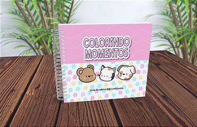 Livro de colorir - Colorindo Momentos