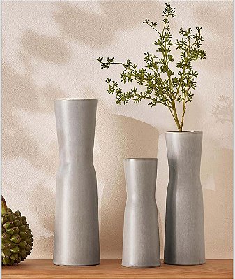 KIT VASO EM CERAMICA - 18125,18126,18127