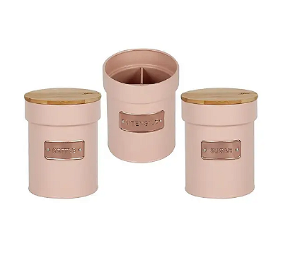 POTES PORTA CONDIMENTOS MATTE - METAL - YOI