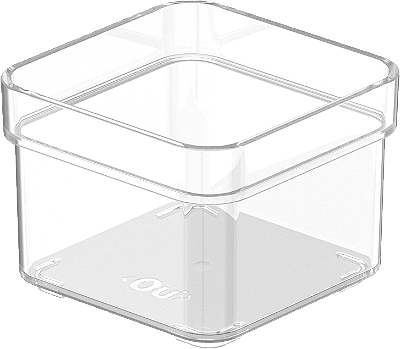 ORGANIZADOR DE GAVETAS CLEAR - 7,5x7,5x5,6cm - OGC100