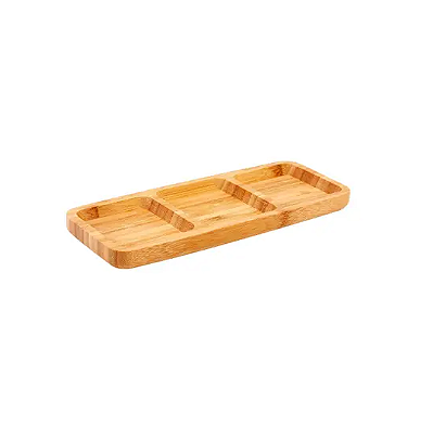PETISQUEIRA TRIPLA BAMBU 25,5X10X2CM