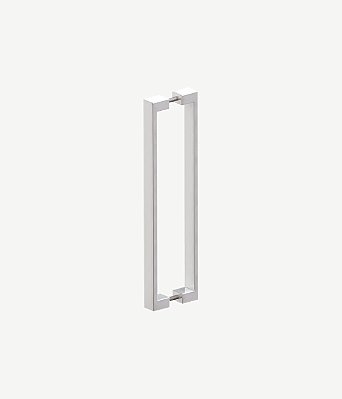 PUXADOR DUPLO - TENA (AÇO INOX) - AÇO BRASIL