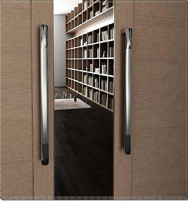 PUXADOR DUPLO TREVI - AÇO INOX - ARCHI